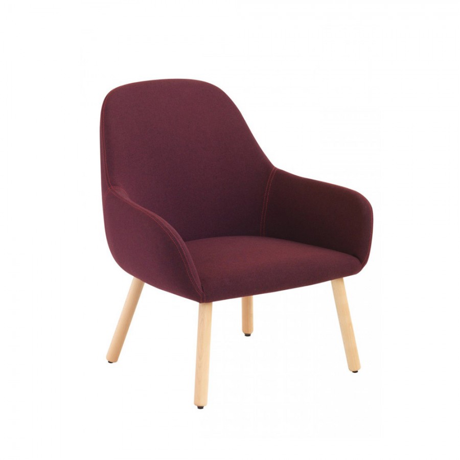 Fotoliu tapitat Metalmobil Myra 659